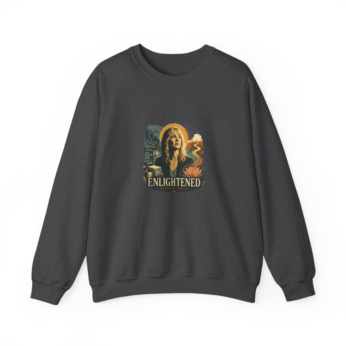 Enlightened Crewneck Sweatshirt #4 - alternate angle 4, merchandise