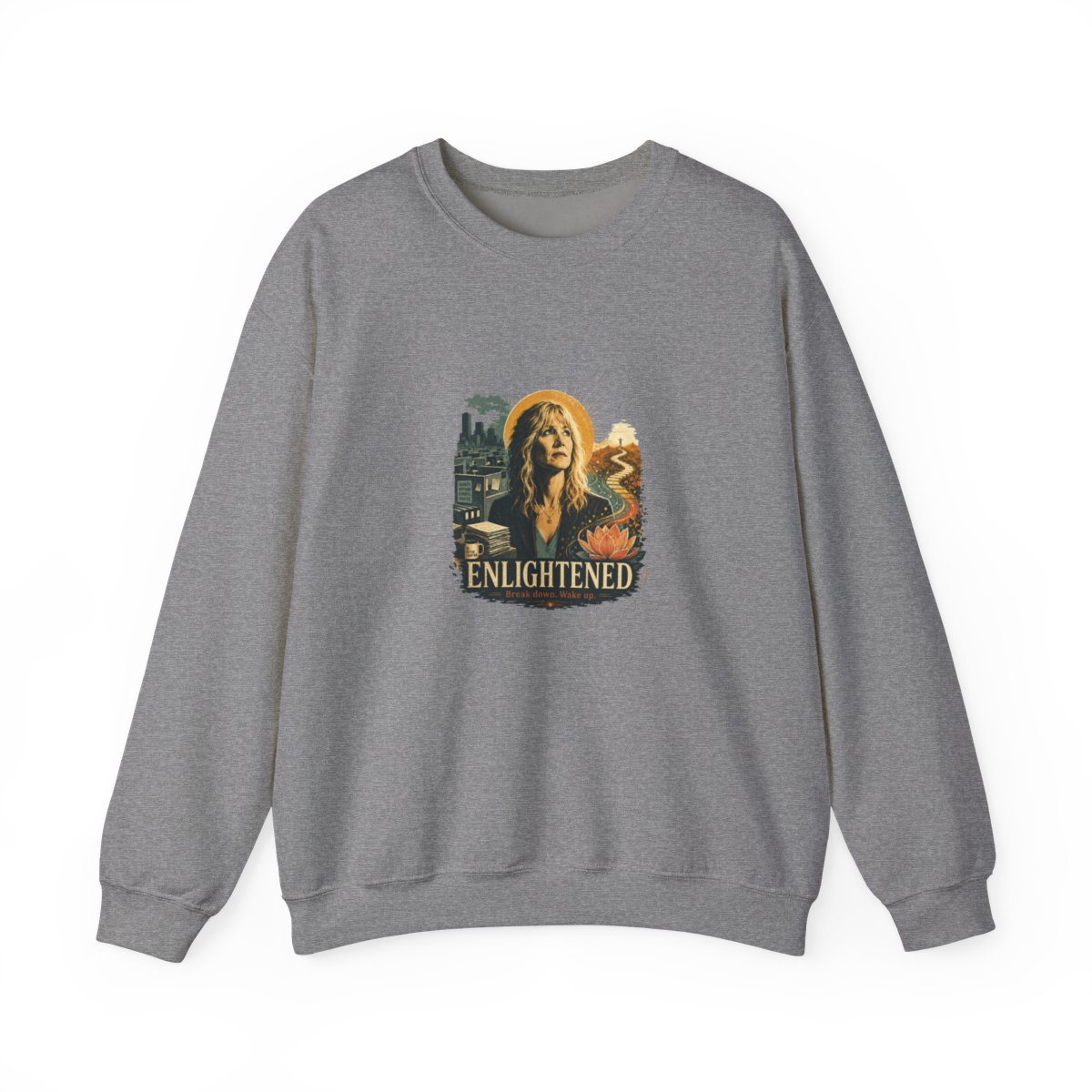 Enlightened Crewneck Sweatshirt #4 - alternate angle 3, merchandise