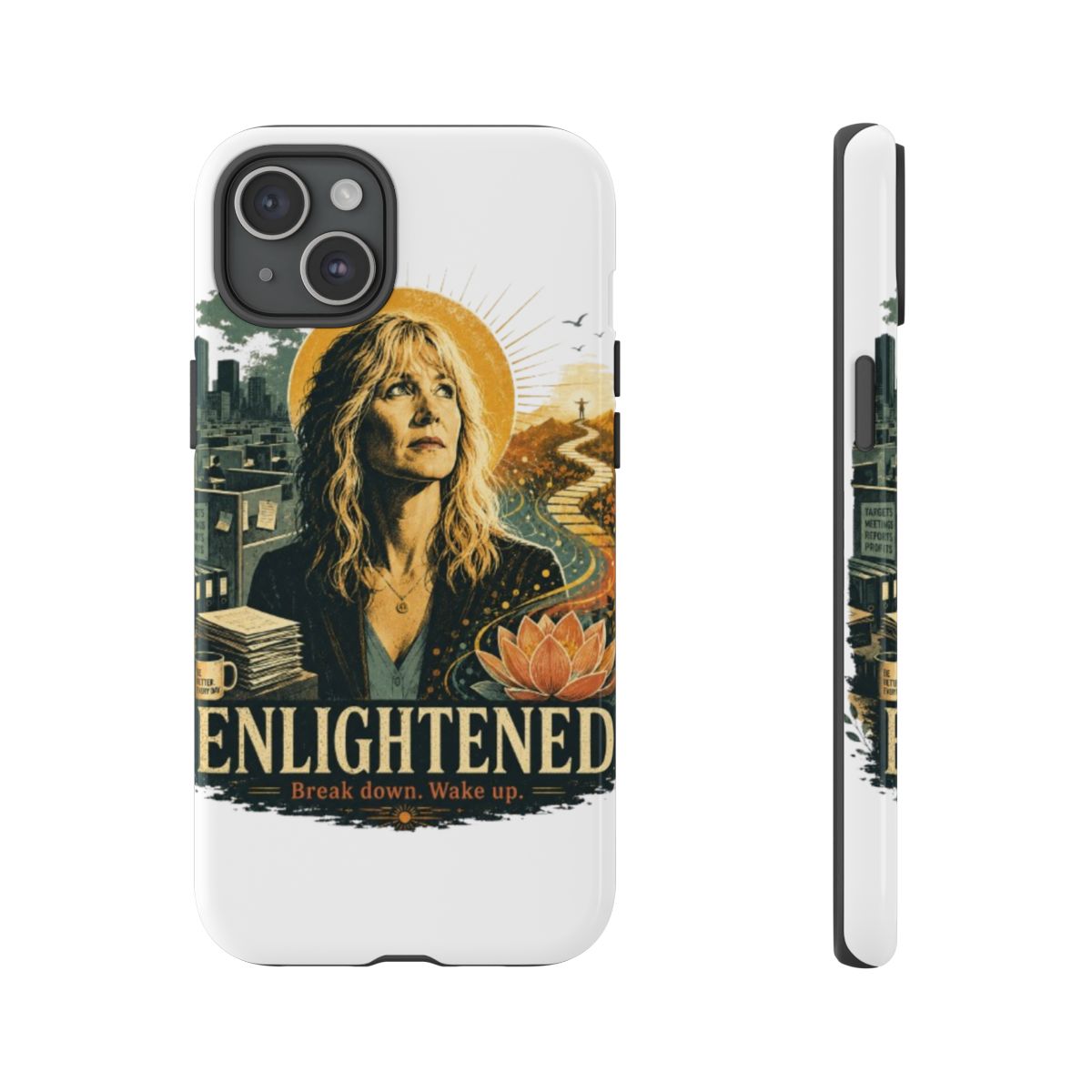 Enlightened Phone Case - alternate angle 4, merchandise