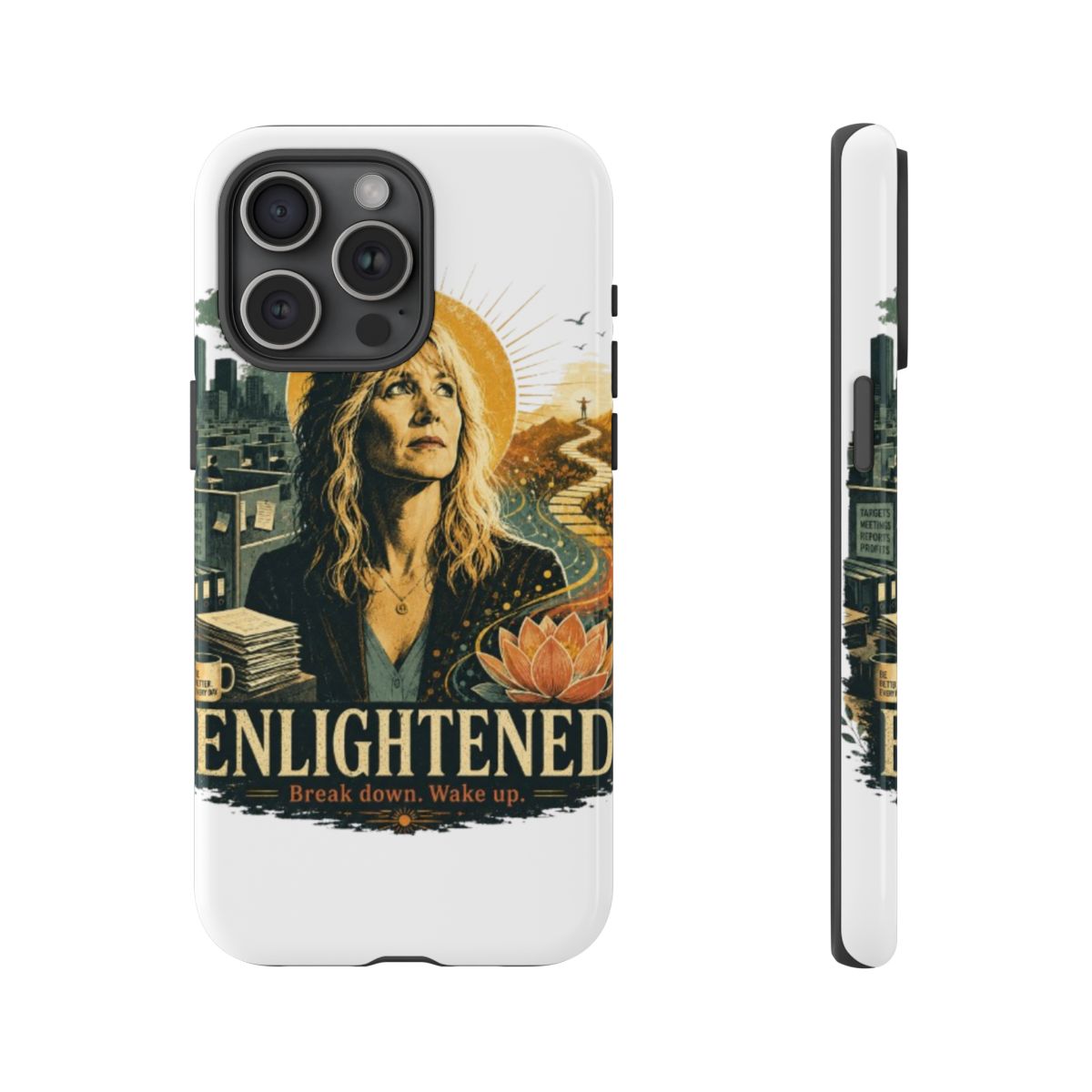 Enlightened Phone Case - alternate angle 5, merchandise