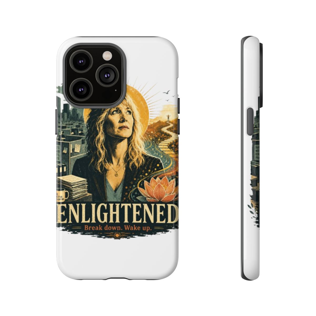 Enlightened Phone Case - alternate angle 1, merchandise