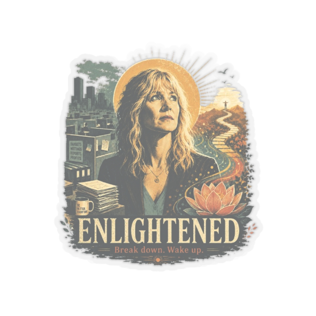 Enlightened Sticker #4