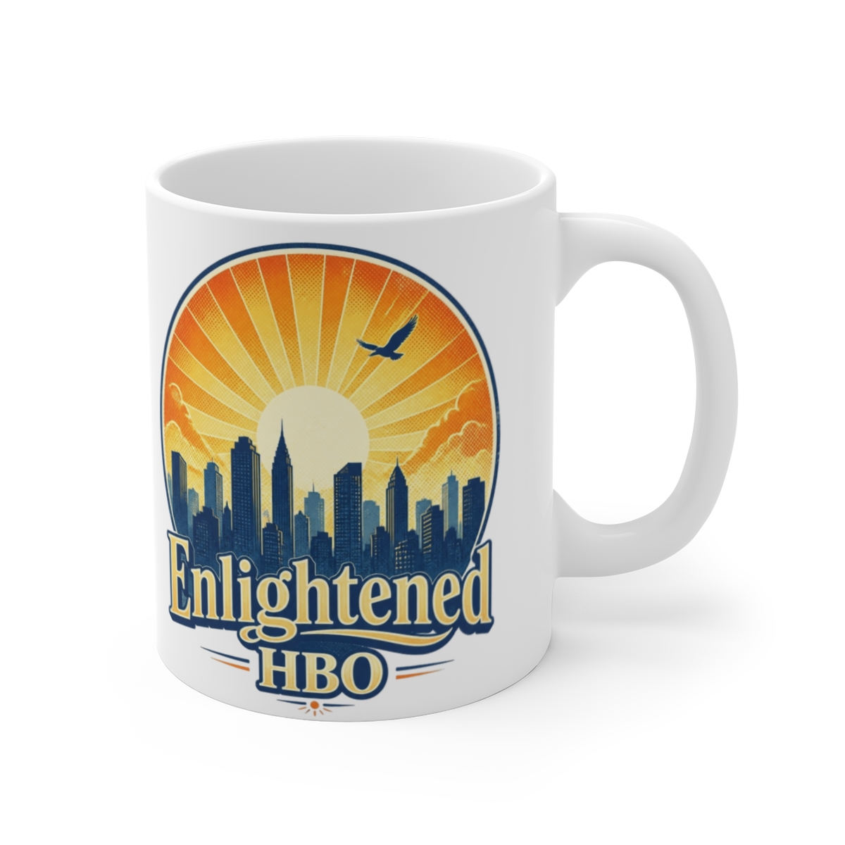 Enlightened "Enlightened HBO" White Mug