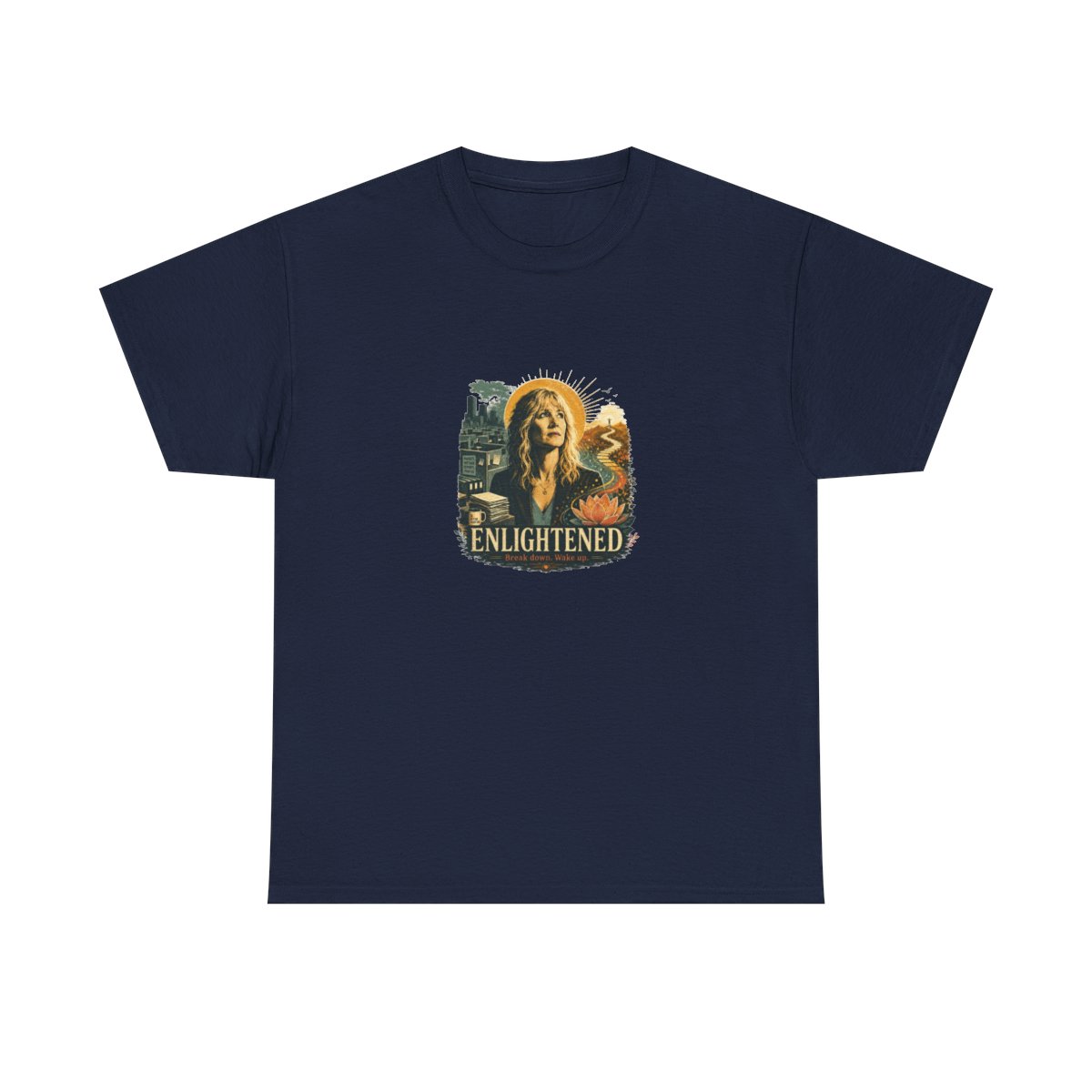 Enlightened Heavy Cotton Tee #4 - alternate angle 5, merchandise